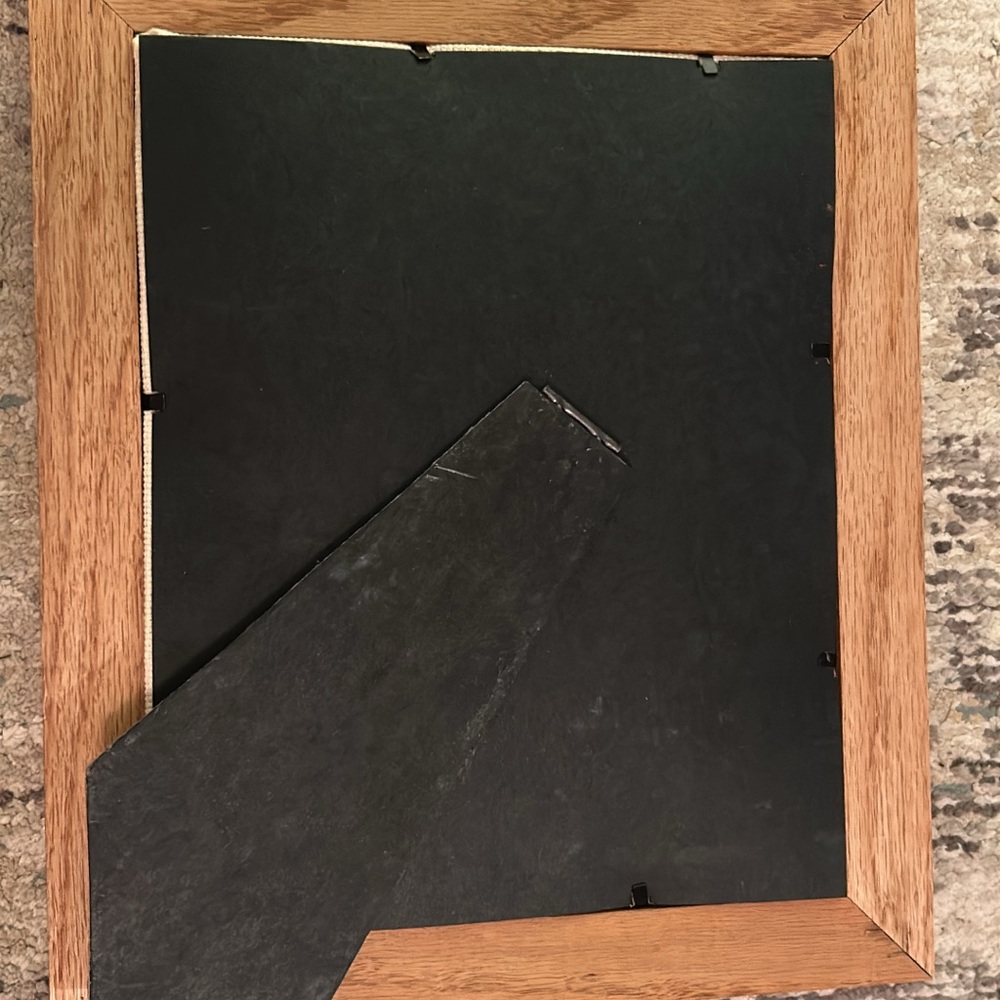 Framed Heart Cross-Stitch Art - Picture 3 of 3